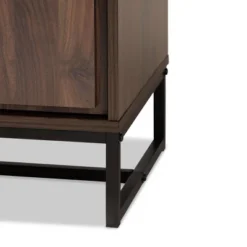 Neil Wood And Metal Storage Cabinet Brown/Black - Baxton Studio 11 Neil Wood And Metal Storage Cabinet Brown/Black - Baxton Studio -Baxton Studio GUEST 3dd44042 25ad 4d76 9aef 9b82b9d035a0