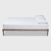 Iseline Wood Platform Bed Frame - Baxton Studio
