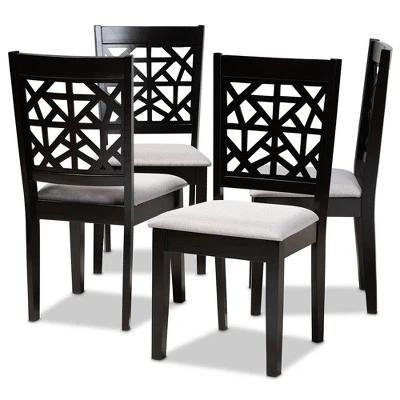Set Of 4 Jackson Dining Chair - Baxton Studio 6 Set Of 4 Jackson Dining Chair - Baxton Studio - Image 6