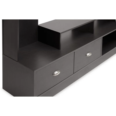 Armstrong Modern TV Stand For TVs Up To 60" Dark Brown - Baxton Studio 1 Armstrong Modern TV Stand For TVs Up To 60" Dark Brown - Baxton Studio