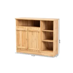 2 Door Eren Farmhouse Wood Dining Room Sideboard Buffet - Baxton Studio 13 2 Door Eren Farmhouse Wood Dining Room Sideboard Buffet - Baxton Studio -Baxton Studio GUEST 42374d6a 27b9 4d90 8c67 5c8e04abb7e6