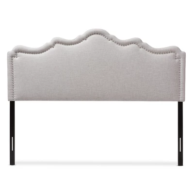 Nadeen Modern And Contemporary Fabric Headboard - Baxton Studio 1 Nadeen Modern And Contemporary Fabric Headboard - Baxton Studio