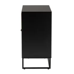 Declan Wood And Natural Rattan 2 Door Storage Cabinet Espresso Brown/Black - Baxton Studio 11 Declan Wood And Natural Rattan 2 Door Storage Cabinet Espresso Brown/Black - Baxton Studio -Baxton Studio GUEST 465423f2 580f 4c2b a5b7 ad20a1b8deb0
