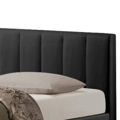 Queen Templemore Black Leather Contemporary Bed - Baxton Studio 7 Queen Templemore Black Leather Contemporary Bed - Baxton Studio -Baxton Studio GUEST 4690bde5 1f0b 4739 80cc c53a90332e5e