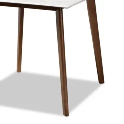 Kaylee Wood Dining Table White/Brown - Baxton Studio 8 Kaylee Wood Dining Table White/Brown - Baxton Studio -Baxton Studio GUEST 4813fd25 1ffa 4f91 8b47 d43588ced133