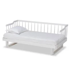Twin To King Muriel Expandable Spindle Daybed - Baxton Studio 21 Twin To King Muriel Expandable Spindle Daybed - Baxton Studio -Baxton Studio GUEST 4a99a099 26af 49e0 8caa cc30378aafc2