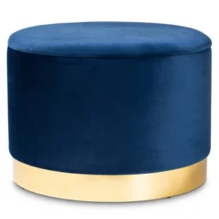 Marisa Velvet Upholstered Storage Ottoman - Baxton Studio -Baxton Studio GUEST 4ab6be95 ed28 4f7b 9a78 eea1417ada86