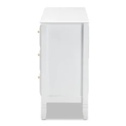 6 Drawer Naomi Wood Bedroom Dresser White/Gold - Baxton Studio 9 6 Drawer Naomi Wood Bedroom Dresser White/Gold - Baxton Studio -Baxton Studio GUEST 4b39536a 9e1f 4760 bbe6 a15ae21ee757