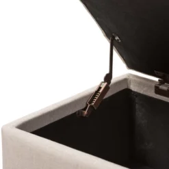 Michaela Modern And Contemporary Fabric Upholstered Storage Ottoman - Baxton Studio -Baxton Studio GUEST 50b492de 0c86 424b 8449 41acd93ecc67