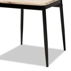 4pc Honore Wood And Metal Dining Chair Set Light Brown/Black - Baxton Studio 9 4pc Honore Wood And Metal Dining Chair Set Light Brown/Black - Baxton Studio -Baxton Studio GUEST 52100866 cfc9 4aaa b2a4 62858541210a