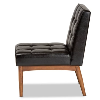 Sanford Wood Dining Chair - Baxton Studio 2 Sanford Wood Dining Chair - Baxton Studio - Image 2