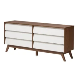 3pc Hildon Two-Tone Wood Storage Set White/Walnut Brown - Baxton Studio 11 3pc Hildon Two-Tone Wood Storage Set White/Walnut Brown - Baxton Studio -Baxton Studio GUEST 534da954 01c8 406b 9083 6d50a25fefe6