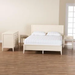 Baxton Studio Primrose Mid-Century Ivory Fluted Wood 4-Piece Bedroom Set 22 Baxton Studio Primrose Mid-Century Ivory Fluted Wood 4-Piece Bedroom Set -Baxton Studio GUEST 5431d287 bc49 448c 86b4 6cad81e6ad63