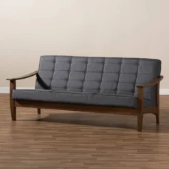 Larsen Wood Sofa Gray - Baxton Studio 12 Larsen Wood Sofa Gray - Baxton Studio -Baxton Studio GUEST 56671d07 2beb 4321 a7a3 6f2cd9a74611