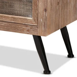 Calida Wood And Rattan 2 Drawer Nightstand Brown - Baxton Studio 11 Calida Wood And Rattan 2 Drawer Nightstand Brown - Baxton Studio -Baxton Studio GUEST 594a98aa bbc4 42bf 91b7 03fc1f2484c1