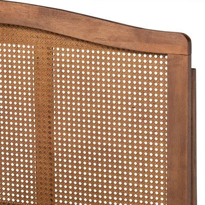 Marieke Wood Platform Bed Ash Walnut - Baxton Studio 3 Marieke Wood Platform Bed Ash Walnut - Baxton Studio - Image 3