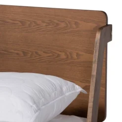 Sadler Mid-Century Modern Platform Bed Walnut/Brown - Baxton Studio 11 Sadler Mid-Century Modern Platform Bed Walnut/Brown - Baxton Studio -Baxton Studio GUEST 5a74e18d 472f 46cc 929d 3d96452fbf73