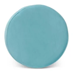 Thurman Velvet Metal Ottoman - Baxton Studio -Baxton Studio GUEST 5c1b80e1 95bd 4fd1 92bd fc7185147202