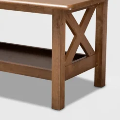 Reese Rectangular Wood Coffee Table Brown - Baxton Studio 9 Reese Rectangular Wood Coffee Table Brown - Baxton Studio -Baxton Studio GUEST 5dc130b7 1b67 4972 80bd 3772d0643f00