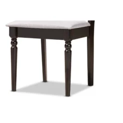 5pc Tonia Fabric Upholstered And Wood Dining Set Gray/Brown - Baxton Studio 11 5pc Tonia Fabric Upholstered And Wood Dining Set Gray/Brown - Baxton Studio -Baxton Studio GUEST 5e97859e 8530 4bcd 883f 08e78e97c553