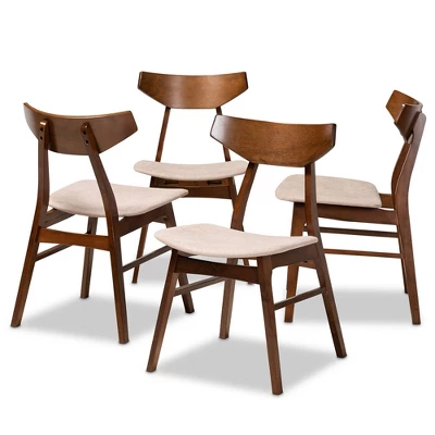 Set Of 4 Danica Dining Chair - Baxton Studio 5 Set Of 4 Danica Dining Chair - Baxton Studio - Image 5