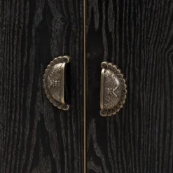 Denali Wood And Metal Storage Cabinet Brown/Black - Baxton Studio 10 Denali Wood And Metal Storage Cabinet Brown/Black - Baxton Studio -Baxton Studio GUEST 5ffb7546 c260 4b32 9d2f 3065857887ef