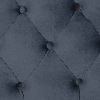 Benjamin Velvet Fabric Upholstered And Wood Daybed - Baxton Studio 7 Benjamin Velvet Fabric Upholstered And Wood Daybed - Baxton Studio - Image 7