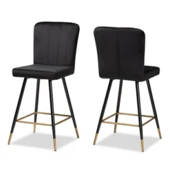 2pc Preston Two-Tone And Metal Bar Stool Set - Baxton Studio 15 2pc Preston Two-Tone And Metal Bar Stool Set - Baxton Studio -Baxton Studio GUEST 6111c70a 29f0 436c a6a1 1ae1c7cef8a3