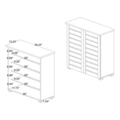 Adalwin Wood 2 Door Cabinet Oak Brown - Baxton Studio 13 Adalwin Wood 2 Door Cabinet Oak Brown - Baxton Studio -Baxton Studio GUEST 61e2ab3c 739f 4888 9b89 3b22c33e7695