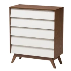 3pc Hildon Two-Tone Wood Storage Set White/Walnut Brown - Baxton Studio 10 3pc Hildon Two-Tone Wood Storage Set White/Walnut Brown - Baxton Studio -Baxton Studio GUEST 6369133c b212 49e5 91a8 45e411e5de98