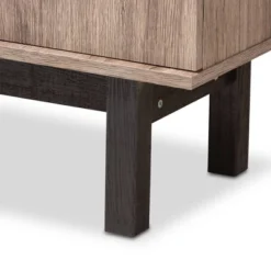 73" 2 Door Arend Two-Tone Wood Bookshelf Brown - Baxton Studio 12 73" 2 Door Arend Two-Tone Wood Bookshelf Brown - Baxton Studio -Baxton Studio GUEST 63976289 870e 4421 9915 529b38e59e46