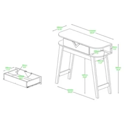 Wales Wood 1 Drawer Console Table Light Brown - Baxton Studio 19 Wales Wood 1 Drawer Console Table Light Brown - Baxton Studio -Baxton Studio GUEST 65c48dc8 b8c1 4648 a2da 1cccb112b18c