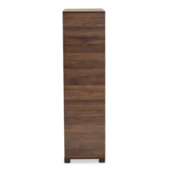 Raina Two-Tone Wood 2 Door Shoe Storage Cabinet Walnut Brown/Black - Baxton Studio 13 Raina Two-Tone Wood 2 Door Shoe Storage Cabinet Walnut Brown/Black - Baxton Studio -Baxton Studio GUEST 661be6c0 9e5f 4cef 8c60 e436baf3ee2c