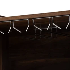 Carrie Walnut Finished Wood Wine Storage Cabinet Walnut - Baxton Studio -Baxton Studio GUEST 6b190ca6 3c68 4a04 9c31 f5ae1dcc4a7a