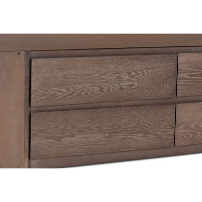Twin 4 Drawer Levon Wood Storage Bed Antique Oak - Baxton Studio: MDF Frame, No Box Spring Needed 6 Twin 4 Drawer Levon Wood Storage Bed Antique Oak - Baxton Studio: MDF Frame, No Box Spring Needed - Image 6