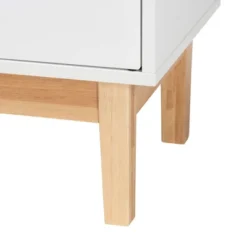 Kamana Two-Tone Wood And Metal 2 Door Storage Cabinet White/Gold/Oak Brown - Baxton Studio 13 Kamana Two-Tone Wood And Metal 2 Door Storage Cabinet White/Gold/Oak Brown - Baxton Studio -Baxton Studio GUEST 6ffc1840 7f1a 4bf4 ab62 00be82aac419