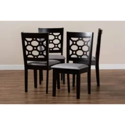 4pc Peter Fabric Upholstered And Wood Dining Chairs - Baxton Studio 10 4pc Peter Fabric Upholstered And Wood Dining Chairs - Baxton Studio -Baxton Studio GUEST 7014c592 2dea 4e2e a66a 5f19af403901