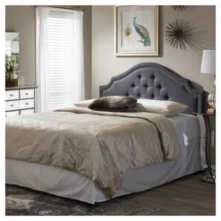 Aubrey Modern And Contemporary Fabric Upholstered Headboard - Baxton Studio 5 Aubrey Modern And Contemporary Fabric Upholstered Headboard - Baxton Studio -Baxton Studio GUEST 706b6020 4f3b 4933 917e 7393bc1e27b3