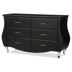 Enzo Modern And Contemporary Faux Leather 6 Drawer Dresser - Baxton Studio 8 Enzo Modern And Contemporary Faux Leather 6 Drawer Dresser - Baxton Studio -Baxton Studio GUEST 7082119c 4d63 4951 8112 66a78a94af98