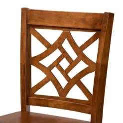 5pc Nicolette Wood Pub Dining Set Walnut/Brown - Baxton Studio 11 5pc Nicolette Wood Pub Dining Set Walnut/Brown - Baxton Studio -Baxton Studio GUEST 73220c77 94b9 457f a26e bbf8211b2e3c