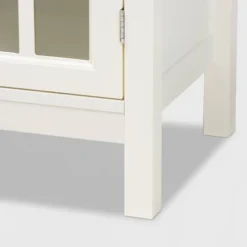 Kendall Wood And Glass Kitchen Cabinet White - Baxton Studio 11 Kendall Wood And Glass Kitchen Cabinet White - Baxton Studio -Baxton Studio GUEST 73d60eb0 92dc 4a48 bff2 78e8b5ad0b6a