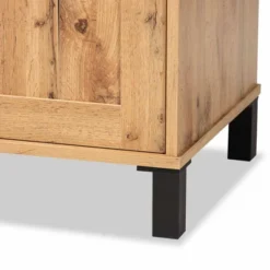 Unna Wood 2 Door TV Stand For TVs Up To 65" Oak Brown/Black - Baxton Studio 8 Unna Wood 2 Door TV Stand For TVs Up To 65" Oak Brown/Black - Baxton Studio -Baxton Studio GUEST 73dc74ab c703 45b4 9ae8 2e054b55b8d9