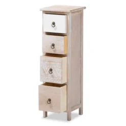 Seanna Wood 4 Drawer Storage Unit Light Brown - Baxton Studio 12 Seanna Wood 4 Drawer Storage Unit Light Brown - Baxton Studio -Baxton Studio GUEST 74b37a5b 9309 48f8 9ba2 c3f28ada99a4