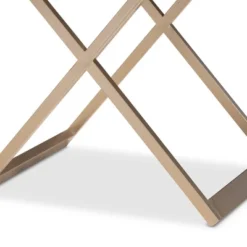 1 Drawer Patricia Brass Tone Metal Nightstand - Baxton Studio 15 1 Drawer Patricia Brass Tone Metal Nightstand - Baxton Studio -Baxton Studio GUEST 7659b02b 71c2 4a20 8844 b87c8365180d