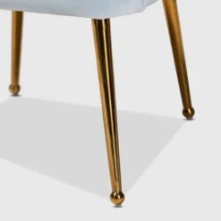 Cinzia Velvet Upholstered Seashell Shaped Accent Chair - Baxton Studio 14 Cinzia Velvet Upholstered Seashell Shaped Accent Chair - Baxton Studio -Baxton Studio GUEST 7713339a 5290 48ff 9e91 a192637cc755