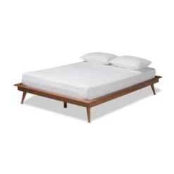 Karine Wood Platform Bed Frame - Baxton Studio -Baxton Studio GUEST 7781ceed 426f 4438 be3a fedcb1c57ea6