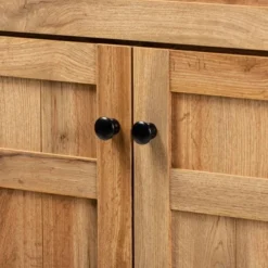 Glidden Wood 1 Drawer Shoe Storage Cabinet Oak Brown - Baxton Studio 14 Glidden Wood 1 Drawer Shoe Storage Cabinet Oak Brown - Baxton Studio -Baxton Studio GUEST 79547aa7 b0de 4092 82f0 826421ead226