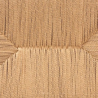 Saura Wood Hemp Accent Bench Oak Brown - Baxton Studio 6 Saura Wood Hemp Accent Bench Oak Brown - Baxton Studio - Image 6