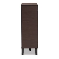 Idina Mid-Century Wood 1 Door Shoe Cabinet Brown/Gray - Baxton Studio 7 Idina Mid-Century Wood 1 Door Shoe Cabinet Brown/Gray - Baxton Studio -Baxton Studio GUEST 7a6fa975 a82c 4dab b9e5 61b32db7650b