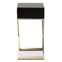 1 Drawer Patricia Brass Tone Metal Nightstand - Baxton Studio 12 1 Drawer Patricia Brass Tone Metal Nightstand - Baxton Studio -Baxton Studio GUEST 7e0c1ffd c981 417a b53c 27c1229c5f94